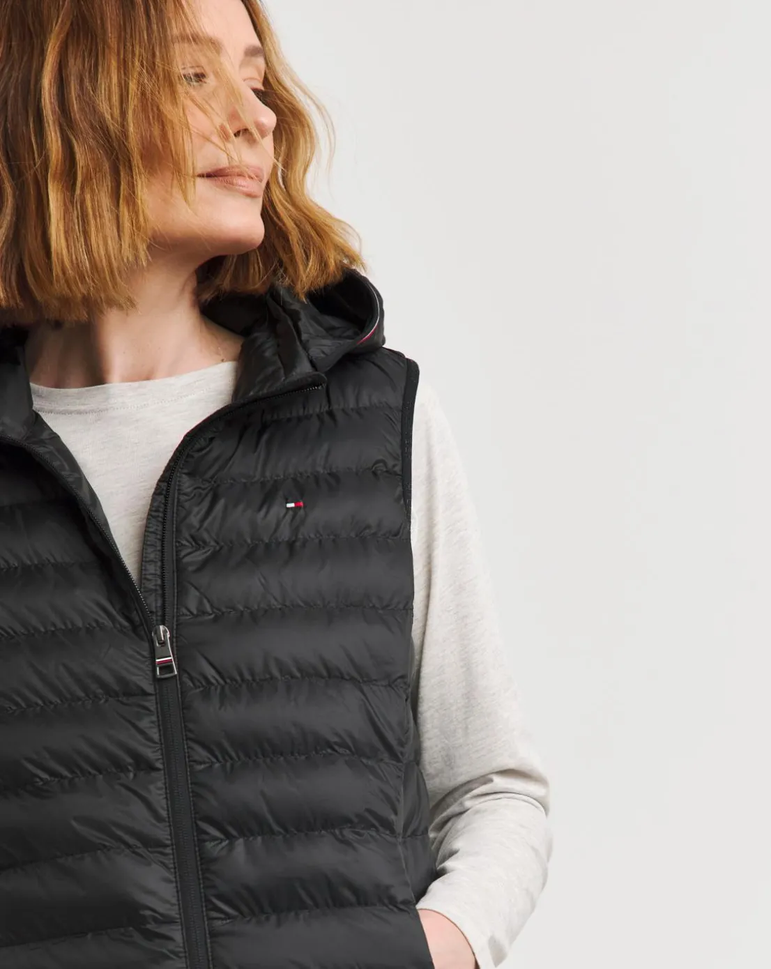 Tommy Hilfiger Lightweight Padded Global Stripe Gilet