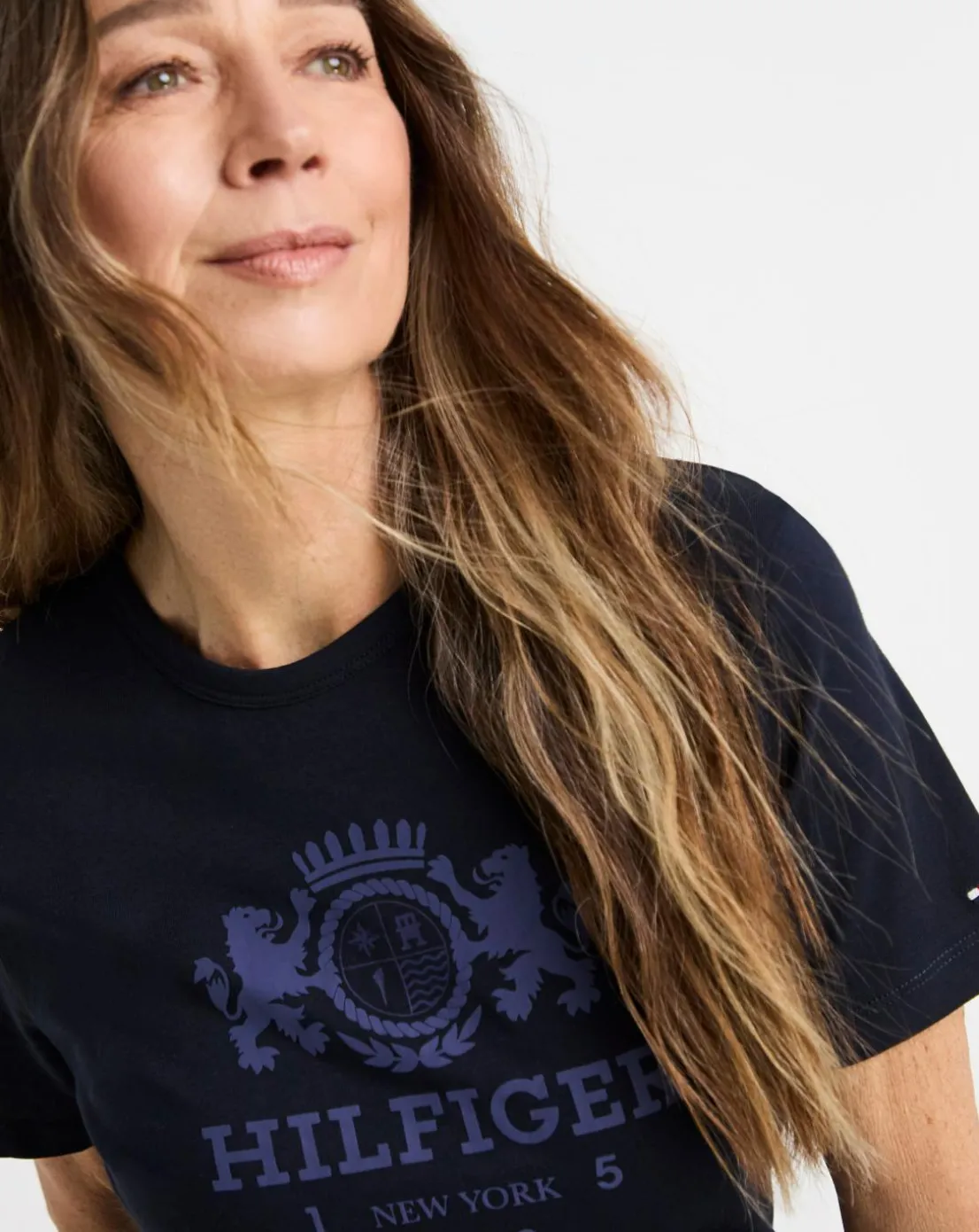 Tommy Hilfiger Varsity Crest Crew Neck Short Sleeve T- Shirt