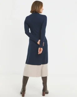 Tommy Hilfiger Wool Cash Colourblock Sweater Dress