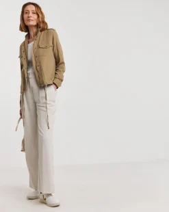 Truffle Textured Utility Jacket