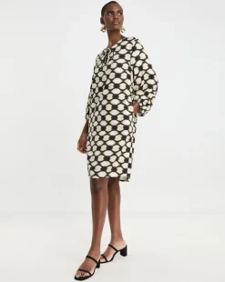 Tunic Tie Neck Dress