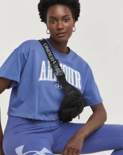 Under Armour HW Scripted Crop T-Shirt