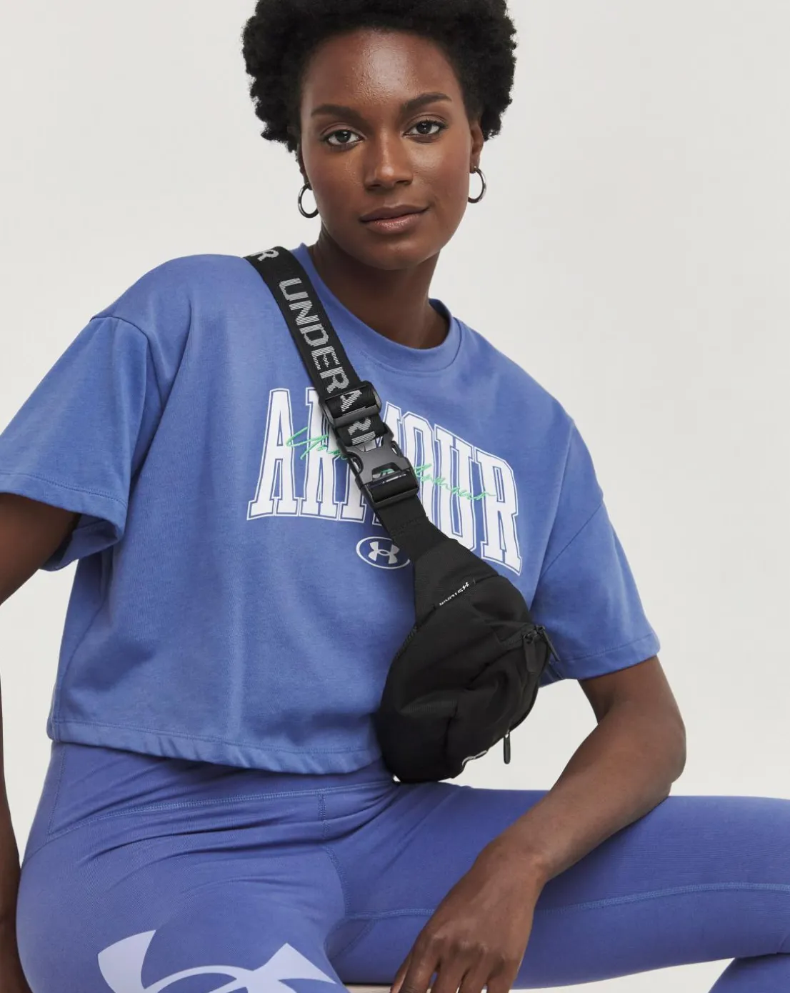 Under Armour HW Scripted Crop T-Shirt