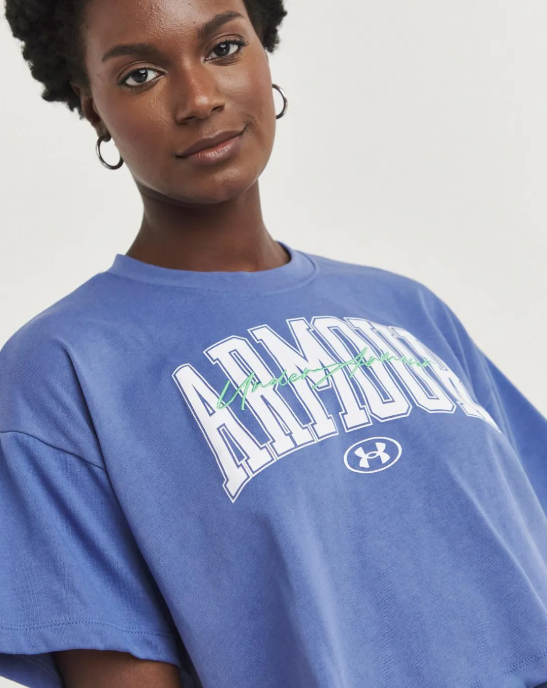 Under Armour HW Scripted Crop T-Shirt