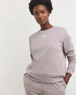 Under Armour Rival French Terry Crew Neck Sweatshirt