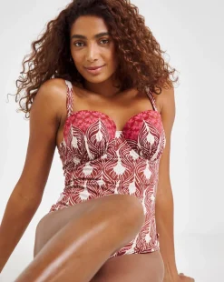 Underwired Bandeau Swimsuit