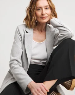 Unlined Throw On Blazer