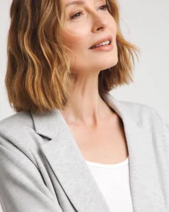 Unlined Throw On Blazer