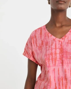 V Neck Short Sleeve T-Shirt