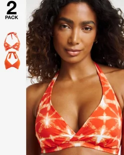Value 2 Pack Halter Bikini Tops