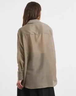 Voile Utility Detail Shirt