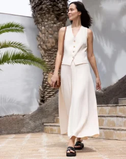 Washed Textured Full Skirt