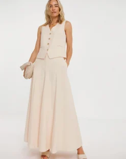 Washed Textured Waistcoat