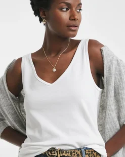 White Reversible Vest