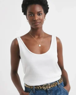 White Reversible Vest