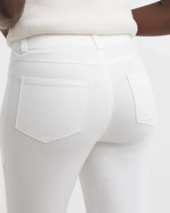 White Slim Leg Jegging
