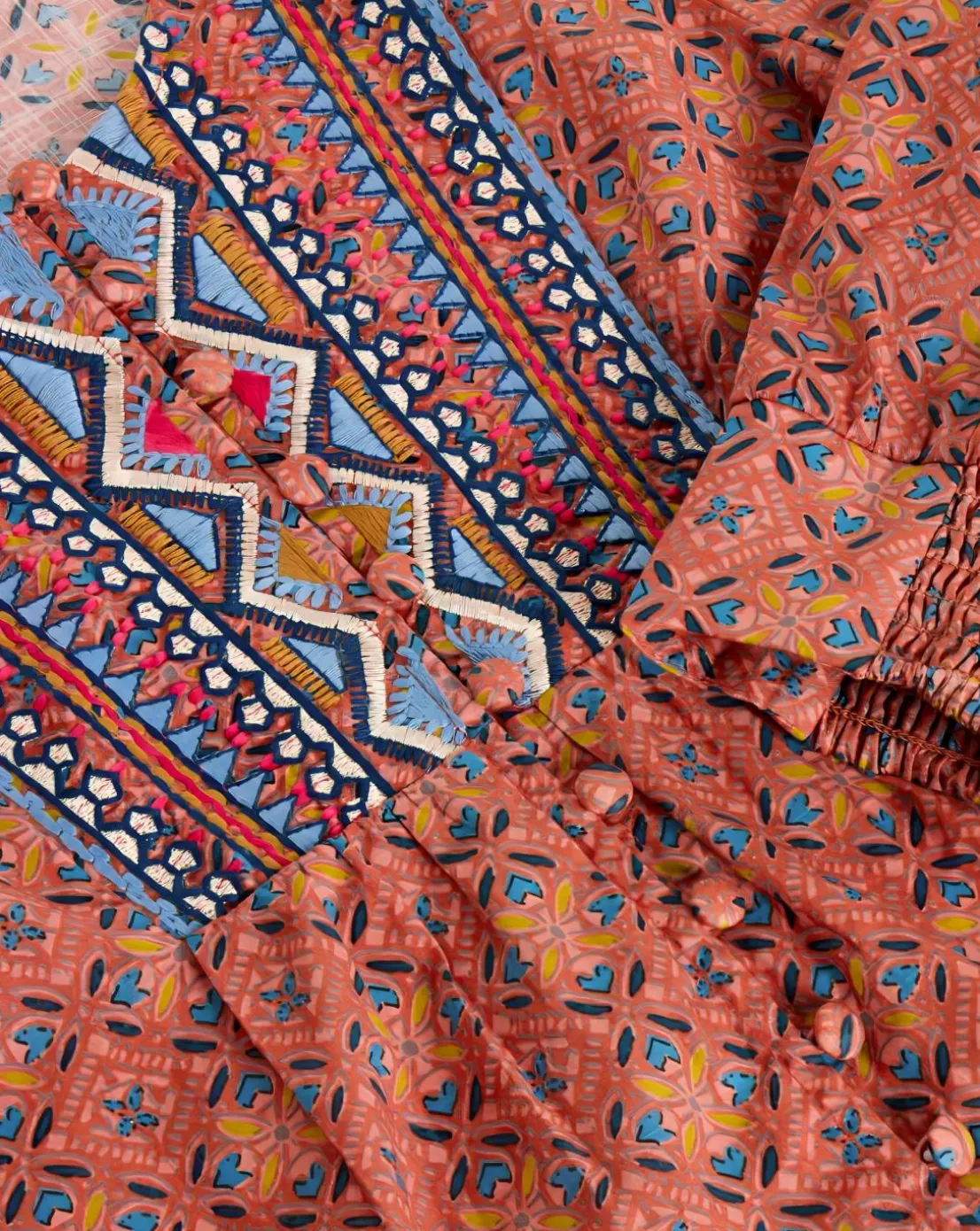 White Stuff Abigail Embroidered Top