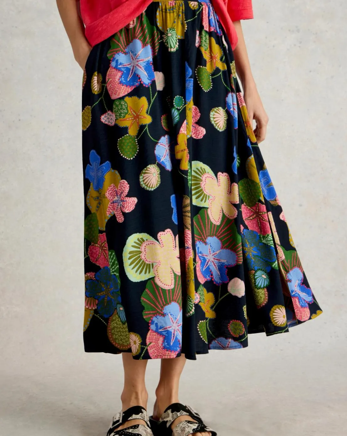 White Stuff Abigail Midi Skirt