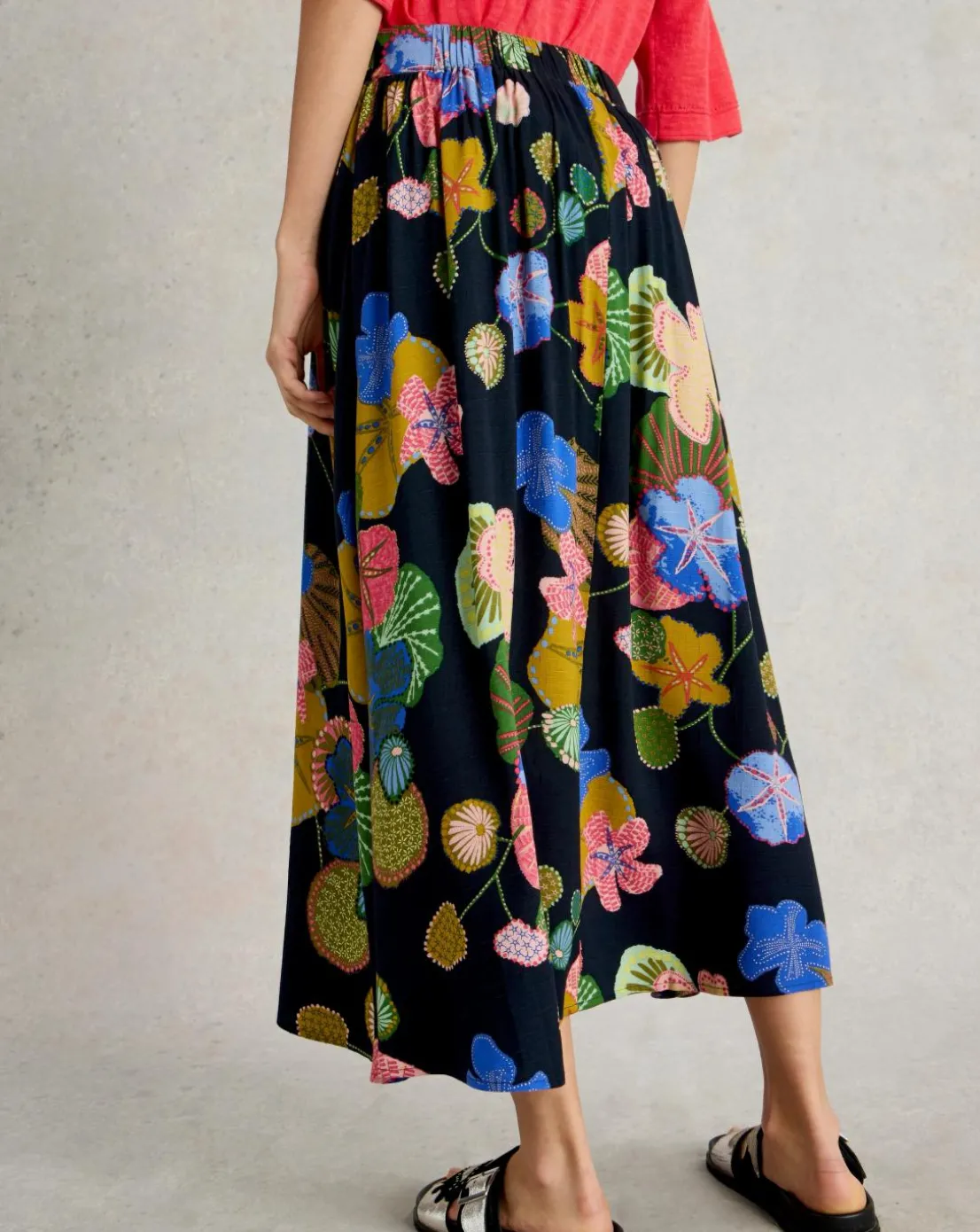 White Stuff Abigail Midi Skirt