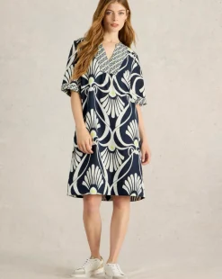 White Stuff Ash Linen Dress