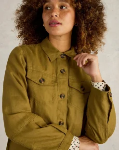 White Stuff Camille Linen Jacket