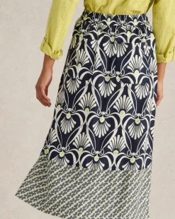 White Stuff Elle Linen Blend Skirt