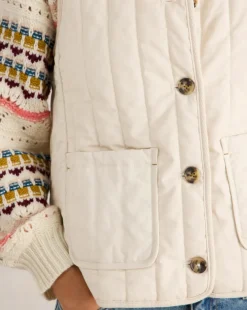 White Stuff Emma Quilted Gilet