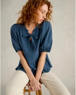 White Stuff Gina Tie Top