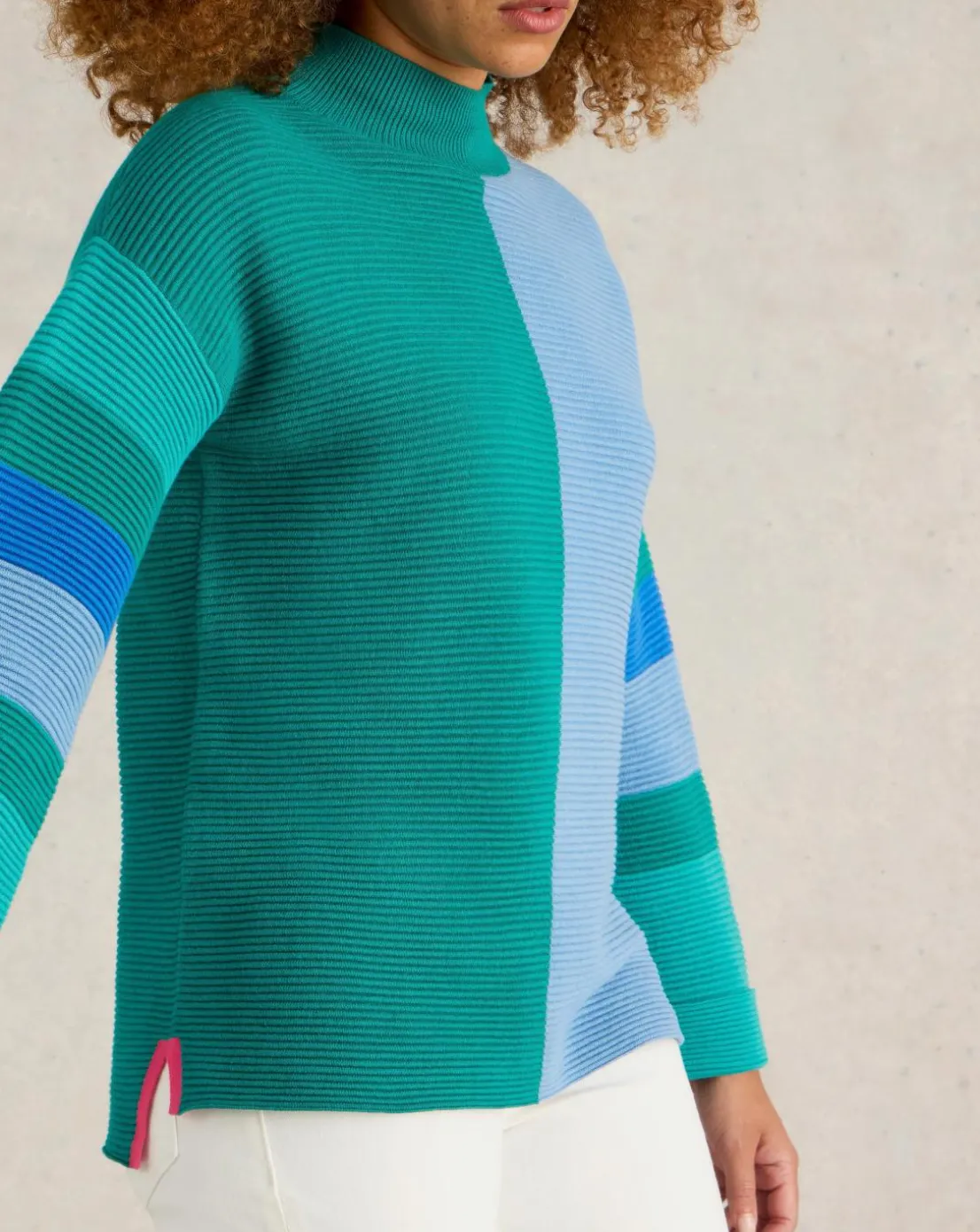 White Stuff Jana High Neck Jumper