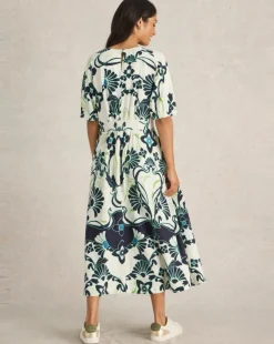 White Stuff Kate Linen Blend Shirt Dress