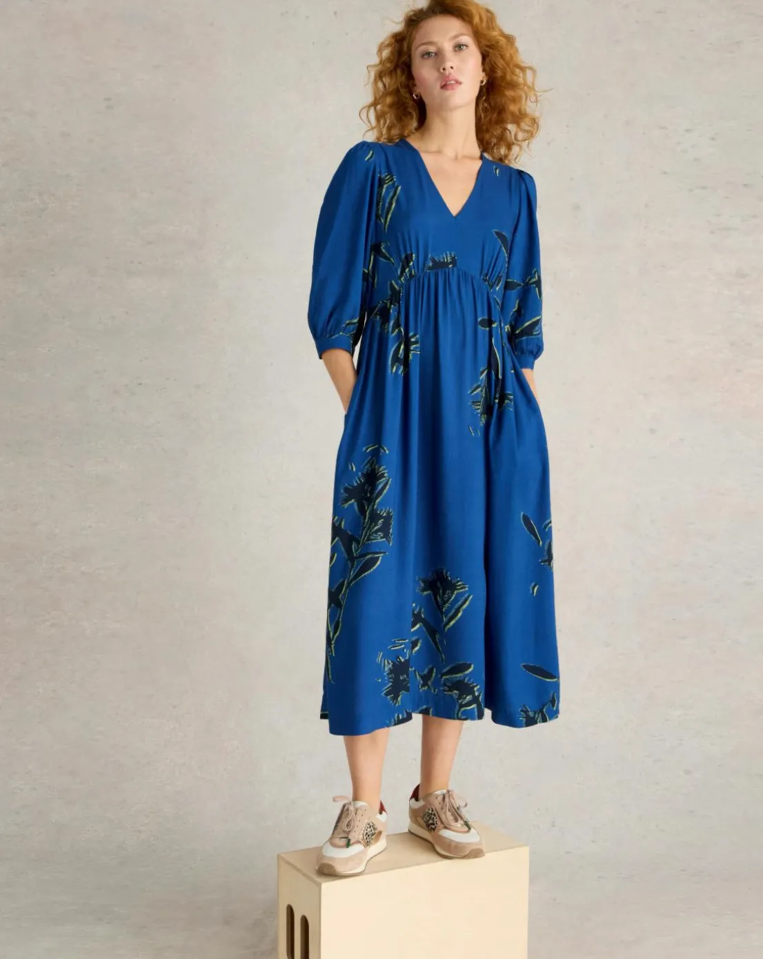 White Stuff Lucy Midi Dress