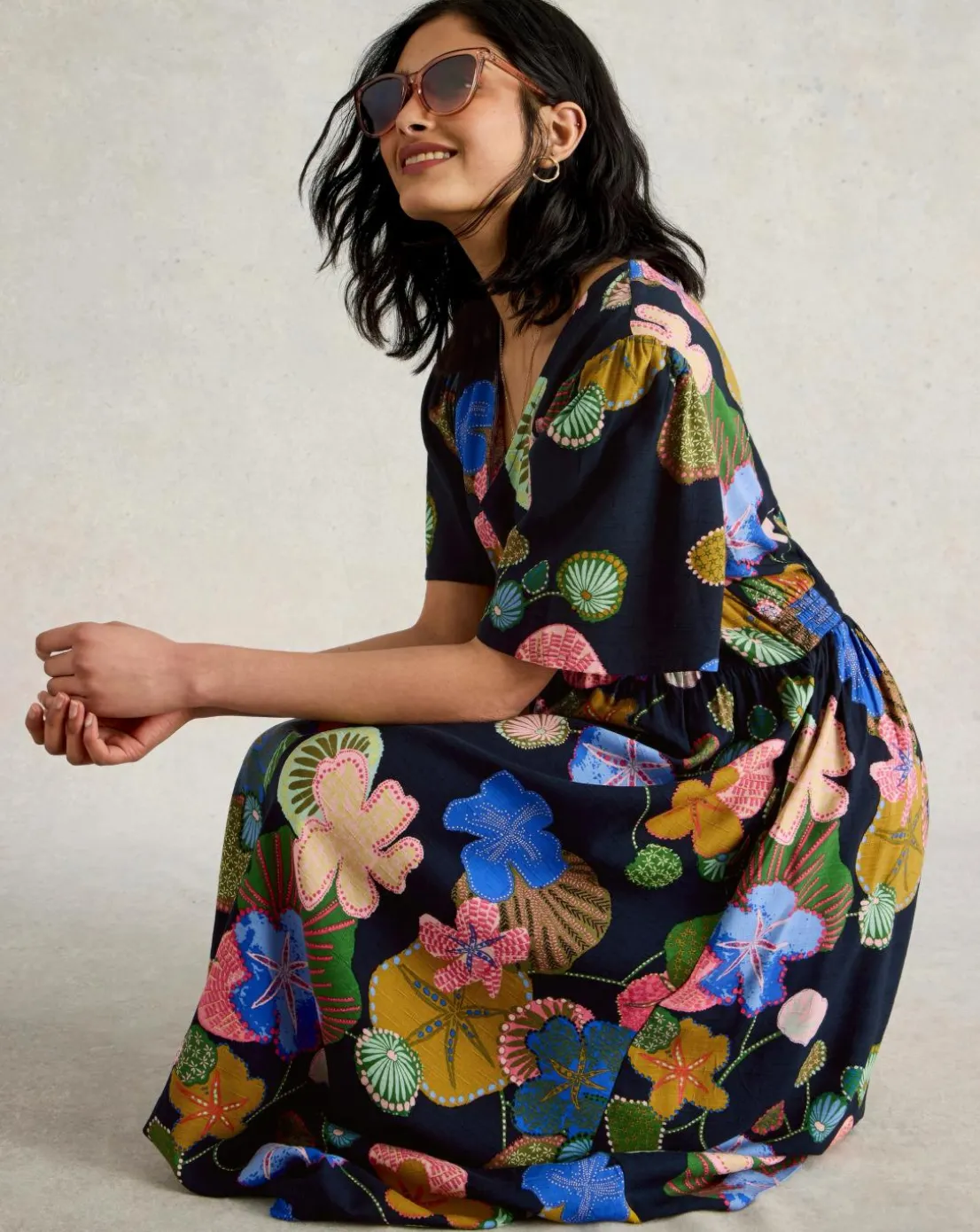 White Stuff Lucy Midi Dress