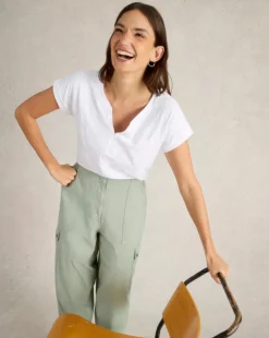 White Stuff Nelly Embroidered Tee