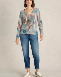 White Stuff Nelly Long Sleeve Tee