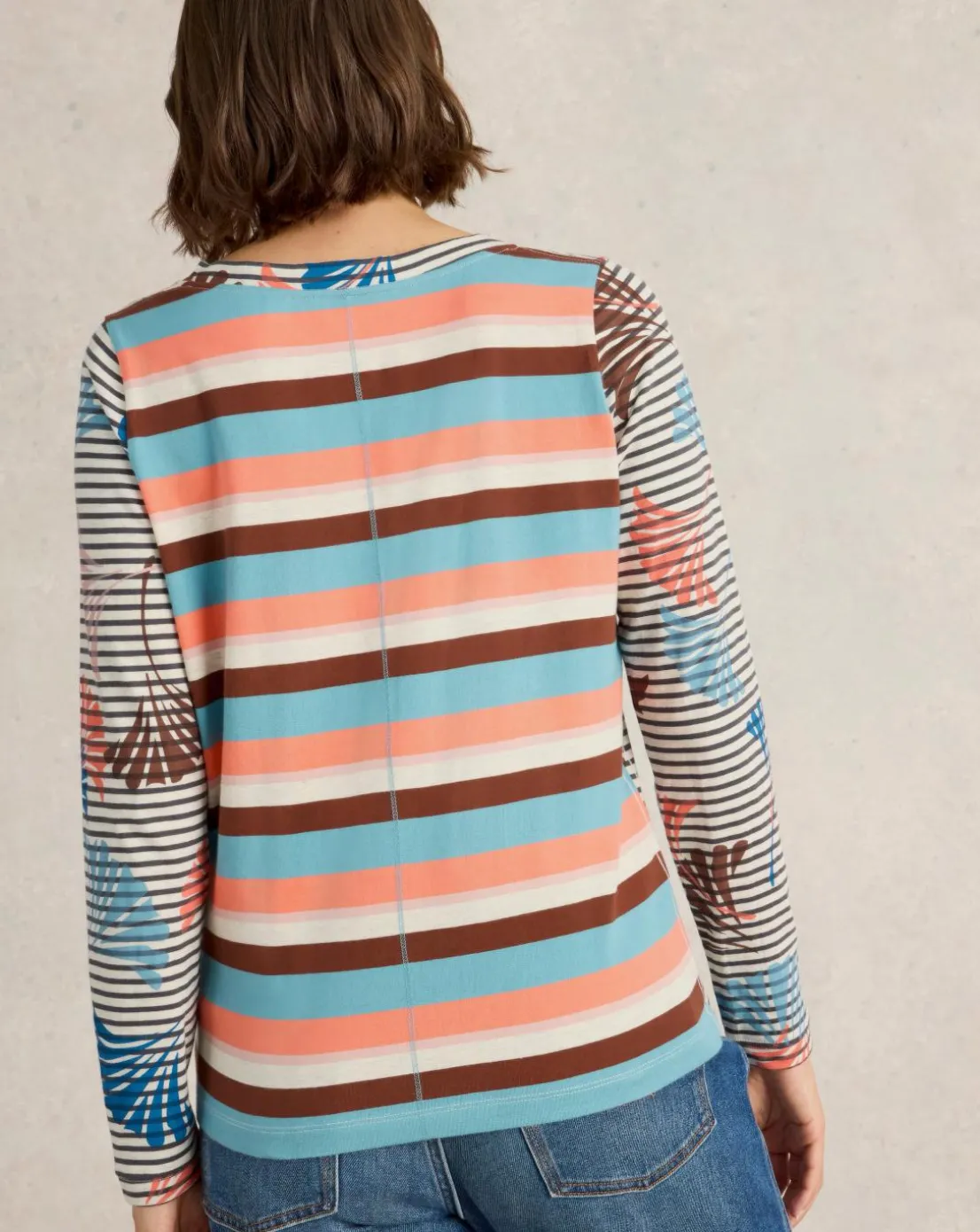 White Stuff Nelly Long Sleeve Tee