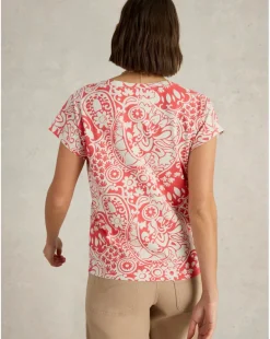 White Stuff Nelly Notch Neck Tee