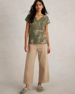 White Stuff Nelly Notch Neck Tee