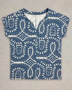 White Stuff Nelly Notch Neck Tee