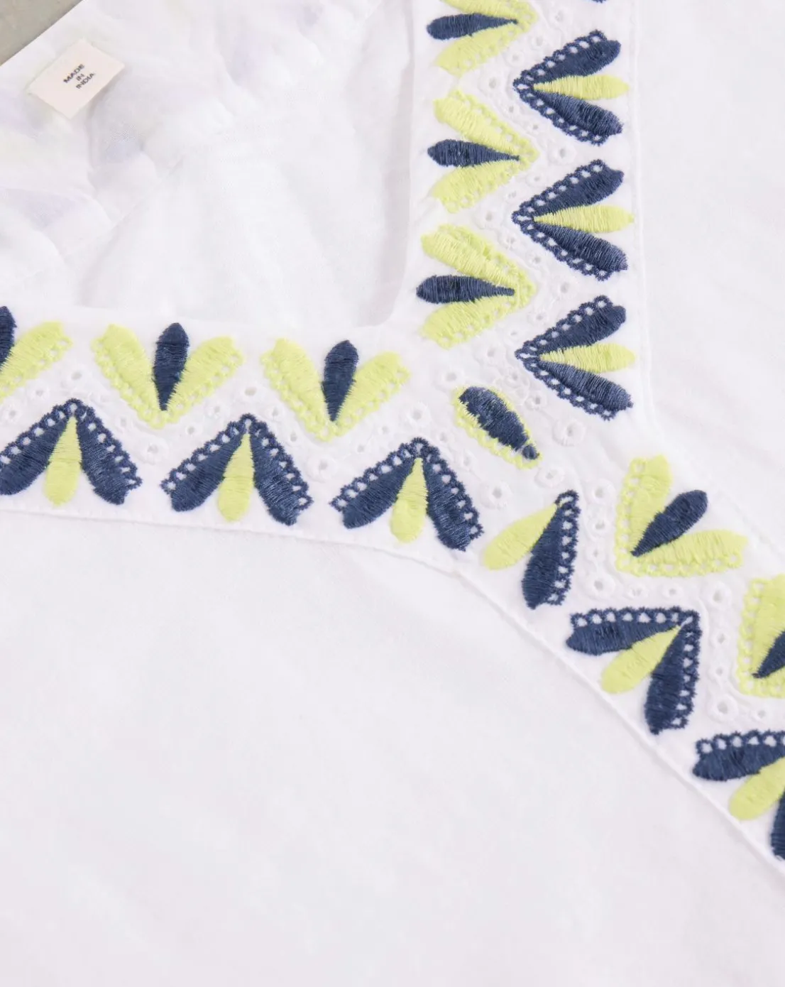 White Stuff Neva Embroidered Top