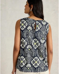 White Stuff Paradise Cotton Vest