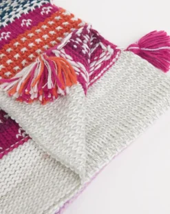 Winter Tassel Detail Scarf