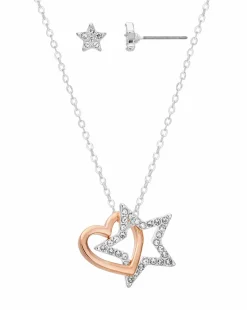 Wish Upon A Star Earring and Pendant Set