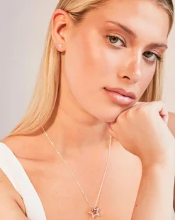 Wish Upon A Star Earring and Pendant Set