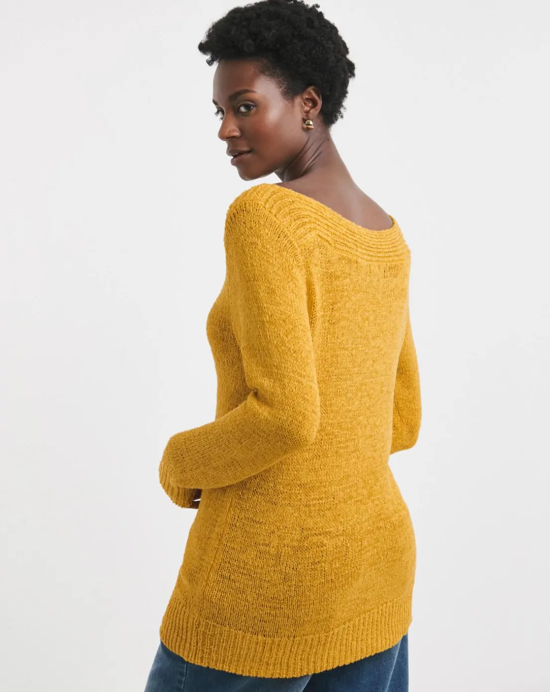 Yellow Long Sleeve Tunic