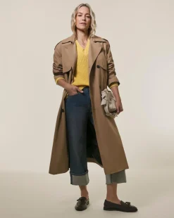 Yellow Open Stitch Jumper