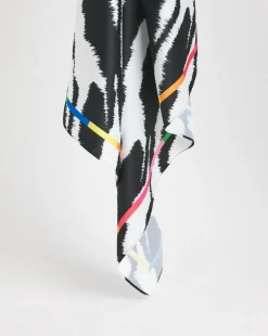 Zebra Print Headscarf