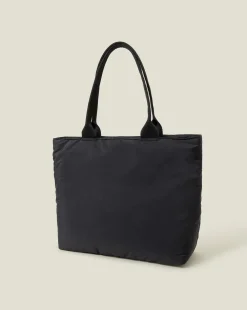 Accessorize Floral Quilted Tote Bag