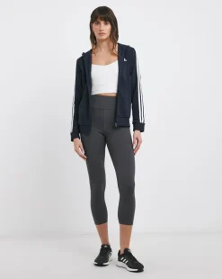 adidas 3 Stripes Full Zip Hoodie