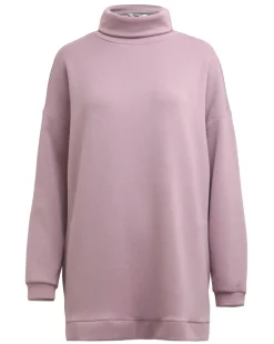 Anthology Elderberry High Neck Zip Side Sweatshirt