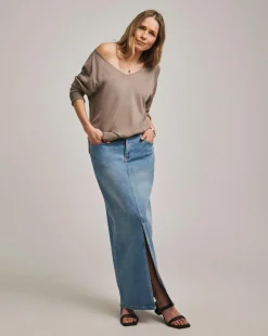 Anthology Fine Gauge V Neck Jumper